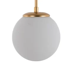 Pendellamper ^ Avonni Hængelampe AV-1897-2BSA 2 glaskugler, guld