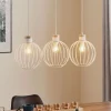 Pendellamper ^ EMIBIG LIGHTING Hængelampe Barbado, 3 lyskilder i hvid
