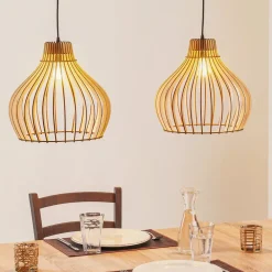Pendellamper|Pendellamper ^ TEMAR LIGHTING Hængelampe Barrel med 2 lyskilder