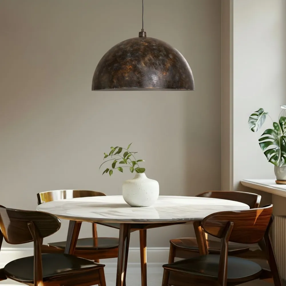 Pendellamper|Pendellamper ^ Opviq Hængelampe Berceste, Ø 60 cm, gammel messing, metal