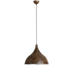 Opviq Pendellamper > Hængelampe Bitlislim, antikbrun, Ø 41 cm, metal, E27