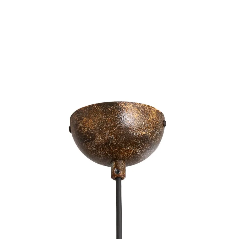 Opviq Pendellamper > Hængelampe Bitlislim, antikbrun, Ø 41 cm, metal, E27