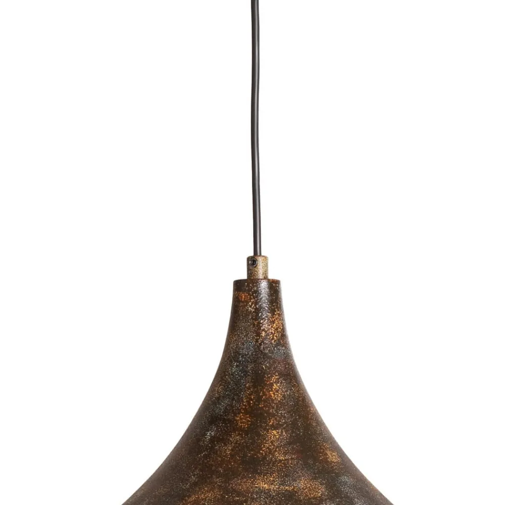Opviq Pendellamper > Hængelampe Bitlislim, antikbrun, Ø 41 cm, metal, E27