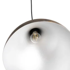 Opviq Pendellamper > Hængelampe Bitlislim, antikbrun, Ø 41 cm, metal, E27