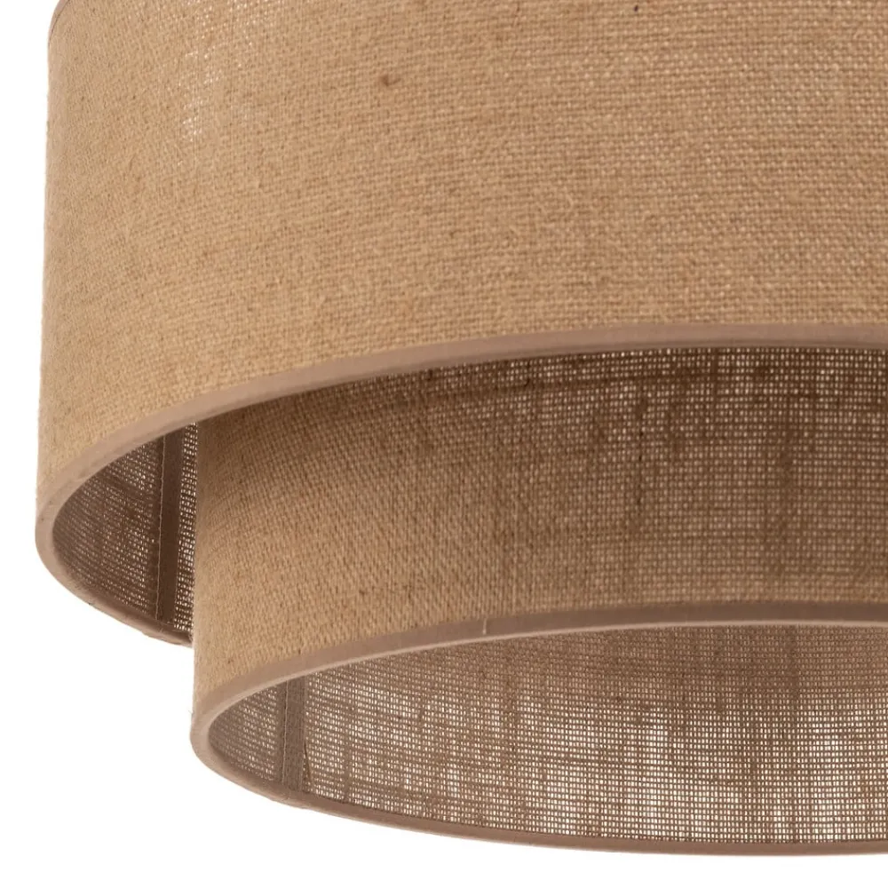 Pendellamper|Pendellamper ^ Duolla Hængelampe Boho jute naturbrun Ø45cm 1 lyskilde