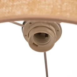Pendellamper|Pendellamper ^ Duolla Hængelampe Boho jute naturbrun Ø45cm 1 lyskilde