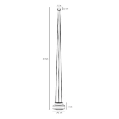 ALDEX Pendellamper > Hængelampe BonBon, creme, Ø 25 cm, glas