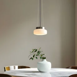 ALDEX Pendellamper > Hængelampe BonBon, creme, Ø 16 cm, glas