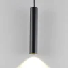 Deko-Light Pendellamper|Pendellamper > Hængelampe CAN, sort, højde 35 cm, Ø 6 cm, metal, GU10
