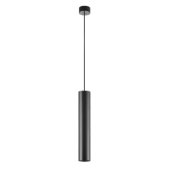 Deko-Light Pendellamper|Pendellamper > Hængelampe CAN, sort, højde 35 cm, Ø 6 cm, metal, GU10
