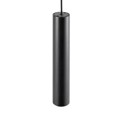 Deko-Light Pendellamper|Pendellamper > Hængelampe CAN, sort, højde 35 cm, Ø 6 cm, metal, GU10