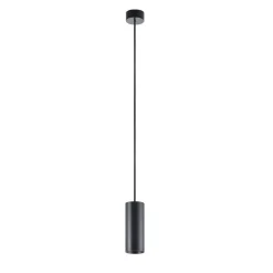 Deko-Light Pendellamper > Hængelampe CAN, sort, højde 15 cm, Ø 6 cm, metal, GU10