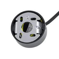 Deko-Light Pendellamper > Hængelampe CAN, sort, højde 15 cm, Ø 6 cm, metal, GU10