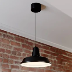Luminex Pendellamper > Hængelampe Class, sort/sort