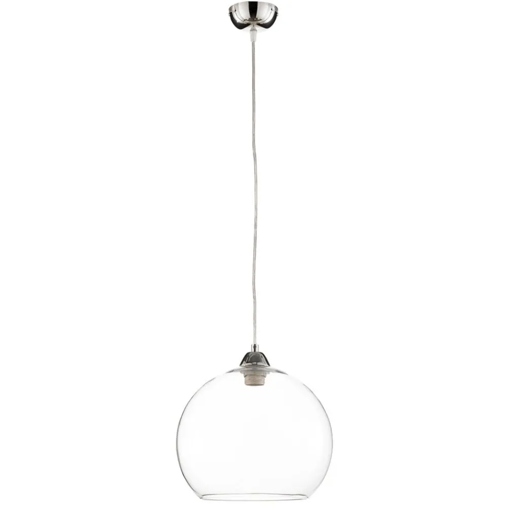 Pendellamper ^ SOLLUX LIGHTING Hængelampe Colour, glasskærm transparent