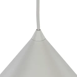 TK Lighting Pendellamper > Hængelampe Cono, 1 lyskilde, Ø 50 cm, beige, E27