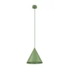 TK Lighting Pendellamper > Hængelampe Cono, 1 lyskilde, Ø 25 cm, grøn, E27