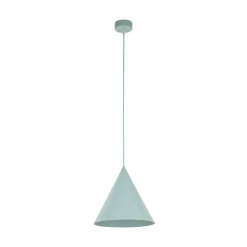 TK Lighting Pendellamper > Hængelampe Cono, 1 lyskilde, Ø 25 cm, mint, E27