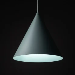 TK Lighting Pendellamper > Hængelampe Cono, 1 lyskilde, Ø 25 cm, mint, E27