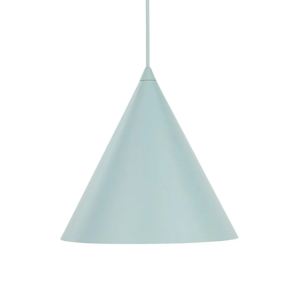 TK Lighting Pendellamper > Hængelampe Cono, 1 lyskilde, Ø 25 cm, mint, E27