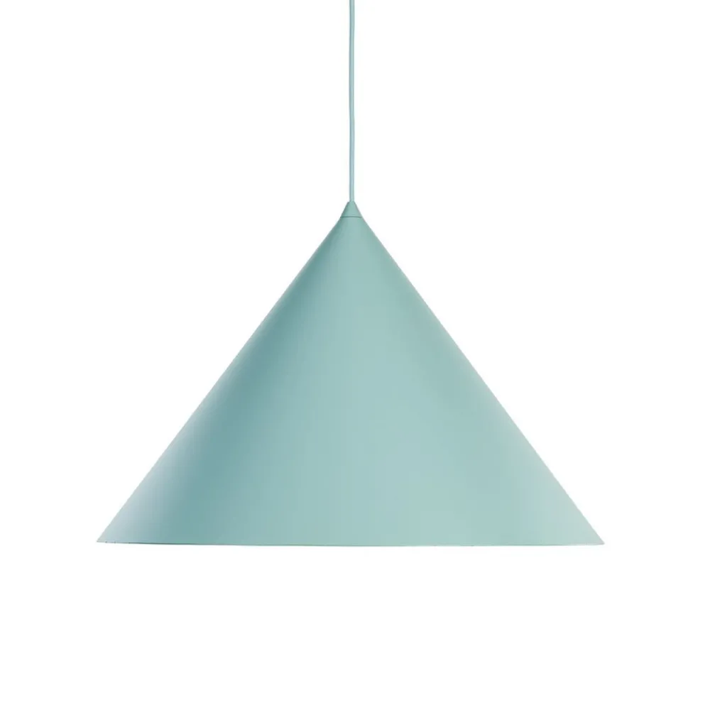 TK Lighting Pendellamper > Hængelampe Cono, 1 lyskilde, Ø 50 cm, mint, E27