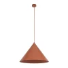 TK Lighting Gang|Pendellamper > Hængelampe Cono, 1 lyskilde, Ø 50 cm, terracotta, E27