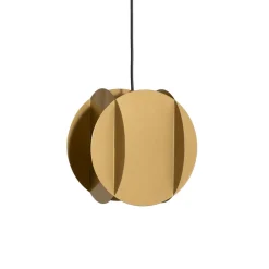 Opviq Pendellamper > Hængelampe Corner, guldfarvet, 25 x 25 cm, metal, E27