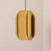 Pendellamper ^ Opviq Hængelampe Corner, guldfarvet, højde 35 cm, metal, E27