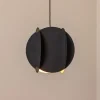 Opviq Pendellamper > Hængelampe Corner, sort, 25 x 25 cm, metal, E27