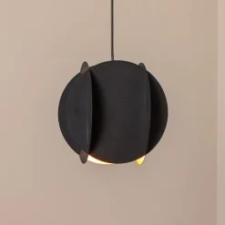 Opviq Pendellamper > Hængelampe Corner, sort, 25 x 25 cm, metal, E27