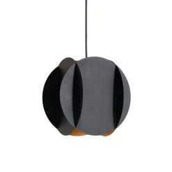Opviq Pendellamper > Hængelampe Corner, sort, 25 x 25 cm, metal, E27