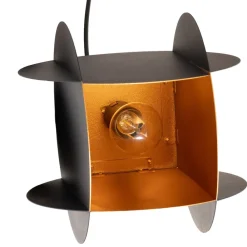 Opviq Pendellamper > Hængelampe Corner, sort, 25 x 25 cm, metal, E27