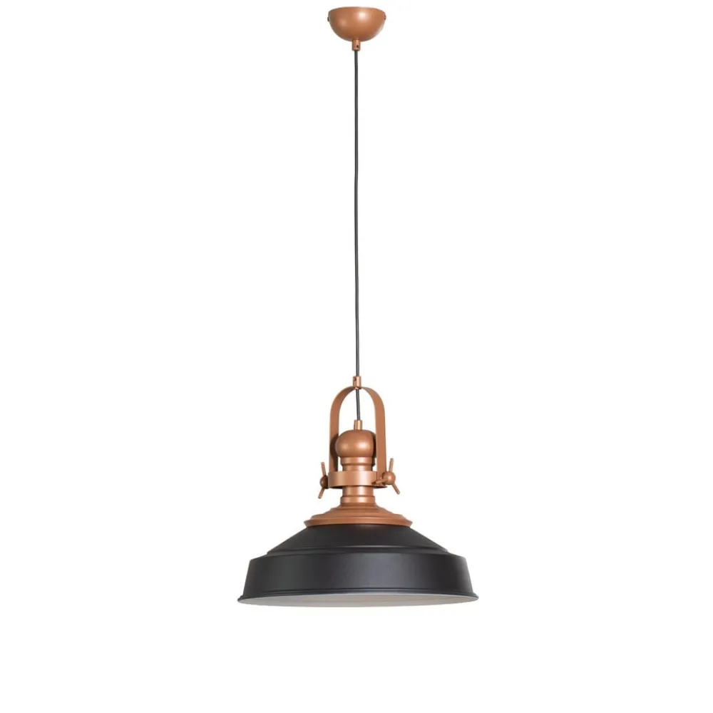 Opviq Pendellamper|Pendellamper > Hængelampe Craft, sort, metal, Ø 41 cm, E27