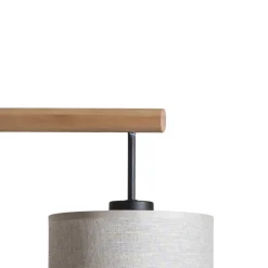 Pendellamper ^ TK Lighting Hængelampe Deva Nature, 4 lyskilder, tekstil