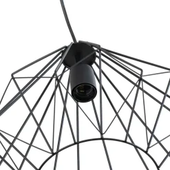 Opviq Gang|Pendellamper > Hængelampe Diamond, sort, metal, Ø 37 cm, E27