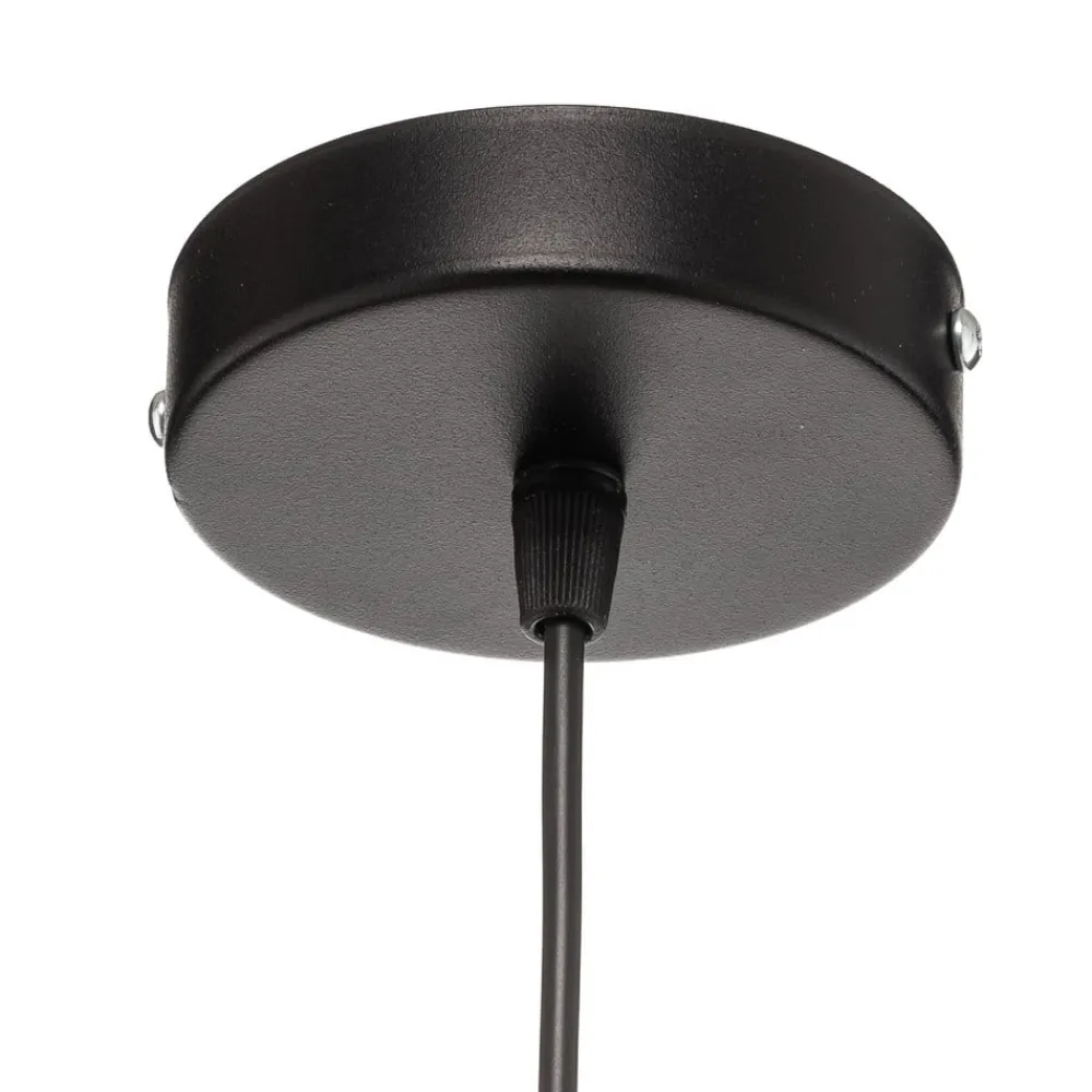 Pendellamper ^ Duolla Hængelampe Duo, sort/guld, Ø40cm, 1 lyskilde