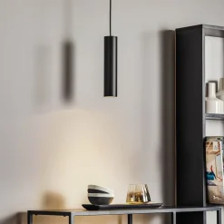 Pendellamper|Pendellamper ^ Nowodvorski Lighting Hængelampe Eye, højde skærm 25 cm, sort