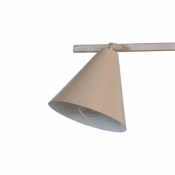 Pendellamper|Pendellamper ^ ALDEX Hængelampe Form 4, beige, metal, 4 lyskilder, kegle, E27