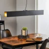 EMIBIG LIGHTING Pendellamper > Hængelampe Gentor 4, længde 96 cm i sort