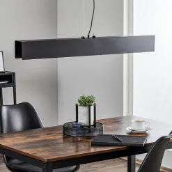 EMIBIG LIGHTING Pendellamper > Hængelampe Gentor 4, længde 96 cm i sort