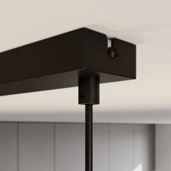 TK Lighting Pendellamper|Pendellamper > Hængelampe Hilton, sort/guld, 4 lyskilder