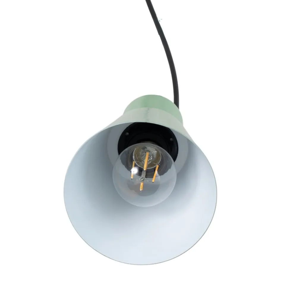 Opviq Pendellamper|Pendellamper > Hængelampe Konikkem, mintgrøn, metal, Ø 14 cm, E27