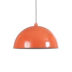 Opviq Pendellamper|Pendellamper > Hængelampe Kure, orange, metal, Ø 60 cm, E27