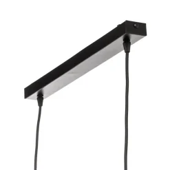 Pendellamper|Pendellamper ^ TEMAR LIGHTING Hængelampe Larus i sort stål, 2 lyskilder