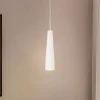 Pendellamper ^ SOLLUX LIGHTING Hængelampe Lectra i keramik i kegleform