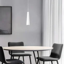 Pendellamper ^ SOLLUX LIGHTING Hængelampe Lectra i keramik i kegleform