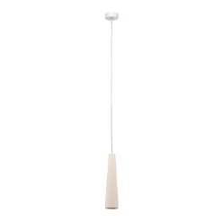 Pendellamper ^ SOLLUX LIGHTING Hængelampe Lectra i keramik i kegleform