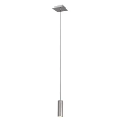 Pendellamper ^ Trio Lighting Hængelampe Marley mat nikkel 1 lyskilde