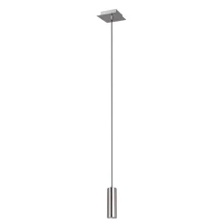 Pendellamper ^ Trio Lighting Hængelampe Marley mat nikkel 1 lyskilde