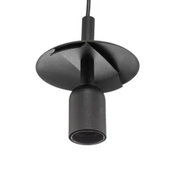 Pendellamper ^ ALDEX Hængelampe 562, mat glas, kappe/baldakin sort